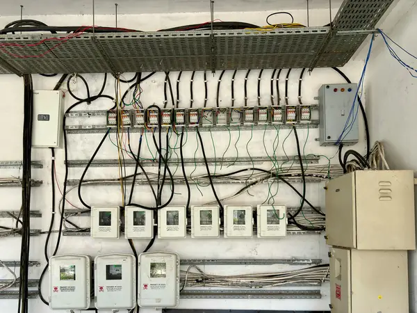 Solar system wiring and control panels